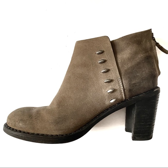 Rag & Bone Alwyn studded taupe ankle booties, 39 - Picture 6 of 6
